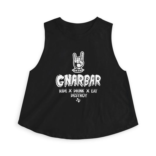 King Solid Womens Crop Top