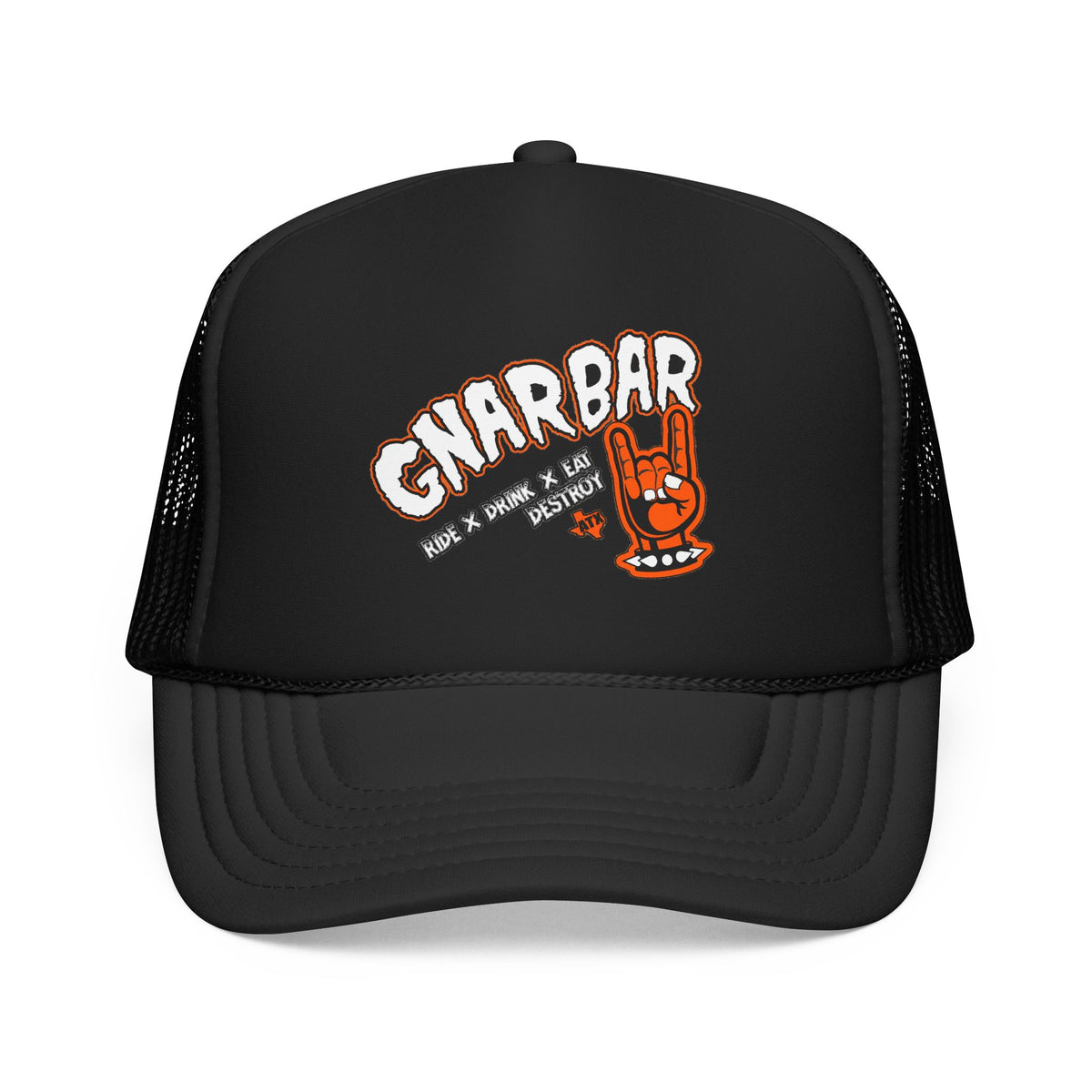 Burnt Orange x Gnar Foam Trucker Hat
